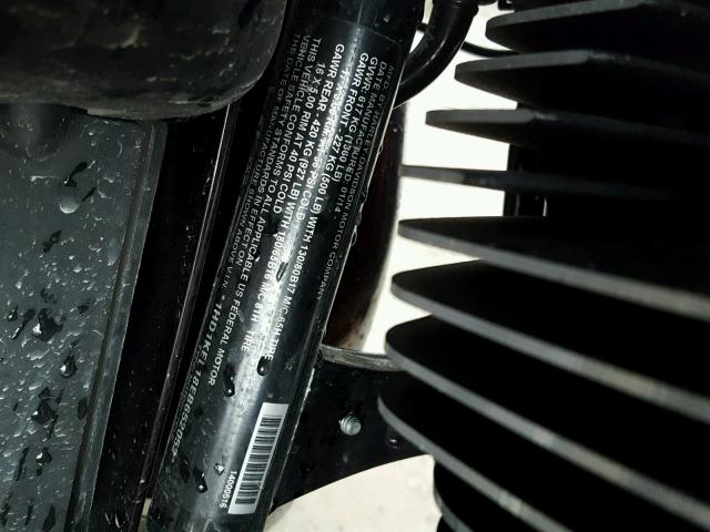 1HD1KEL18EB652052 - 2014 HARLEY-DAVIDSON FLHTK ELEC მუქწითელი ფოტო 10