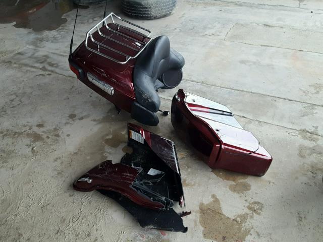 1HD1KEL18EB652052 - 2014 HARLEY-DAVIDSON FLHTK ELEC მუქწითელი ფოტო 9