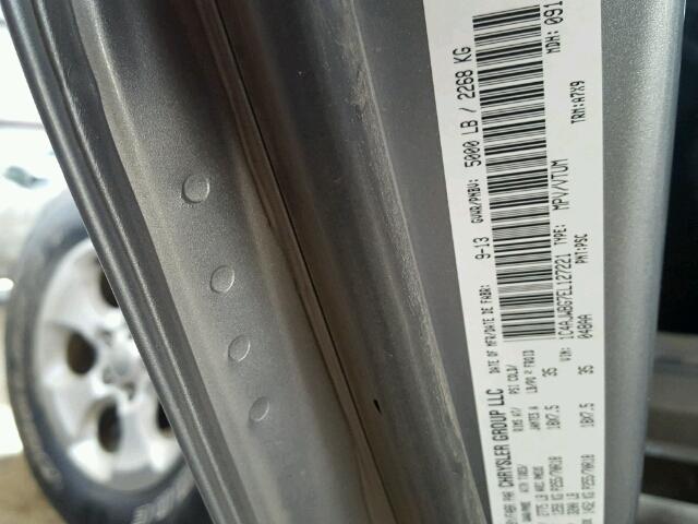 1C4AJWBG7EL127221 - 2014 JEEP WRANGLER S SILVER photo 10