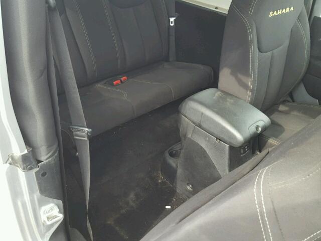 1C4AJWBG7EL127221 - 2014 JEEP WRANGLER S SILVER photo 6