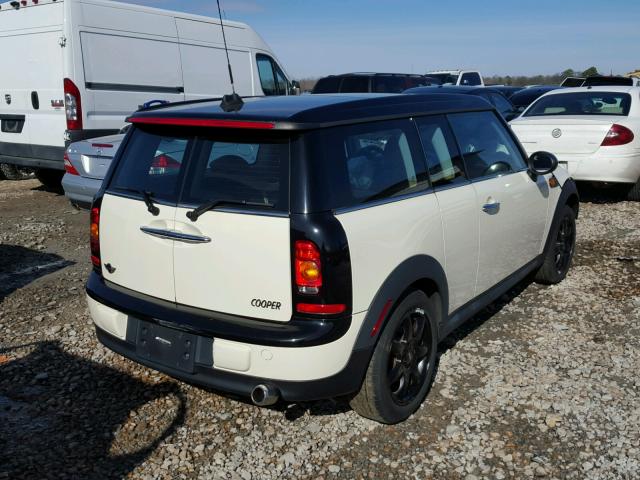 WMWML3C53ATX38518 - 2010 MINI COOPER CLU CREAM photo 4