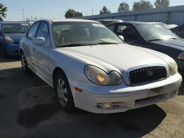 KMHWF25S54A004524 - 2004 HYUNDAI SONATA GL WHITE photo 1