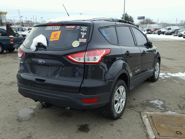 1FMCU0F73FUB11662 - 2015 FORD ESCAPE S BLACK photo 4