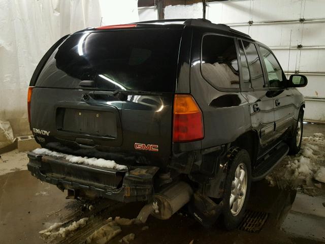 1GKDT13S532311934 - 2003 GMC ENVOY BLACK photo 4