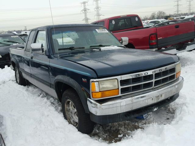 1B7GL23YXSS223446 - 1995 DODGE DAKOTA GREEN photo 1