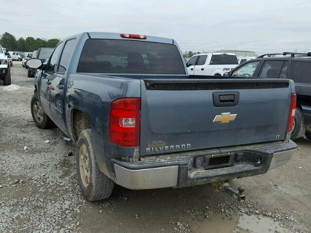 3GCEC13J88G215818 - 2008 CHEVROLET SILVERADO BLUE photo 3