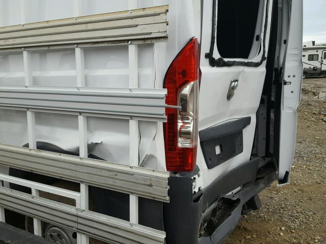 3C6TRVBG4HE534543 - 2017 RAM PROMASTER WHITE photo 9