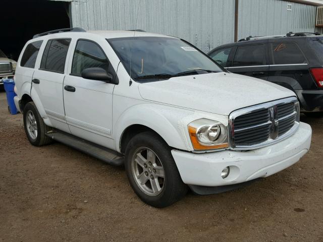 1D4HB48N85F549988 - 2005 DODGE DURANGO SL WHITE photo 1