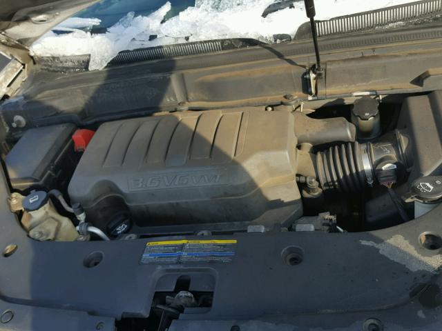 1GKER23788J112362 - 2008 GMC ACADIA SLT ვერცხლისფერი ფოტო 7