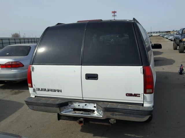 1GKFK16R3XJ700314 - 1999 GMC SUBURBAN K WHITE photo 10