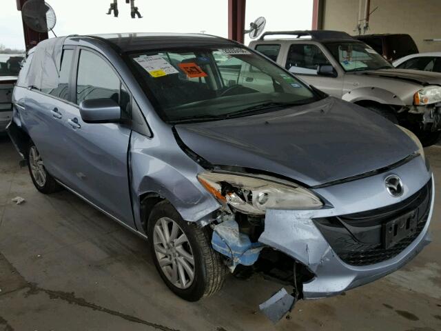 JM1CW2BL7C0104195 - 2012 MAZDA 5 BLUE photo 1