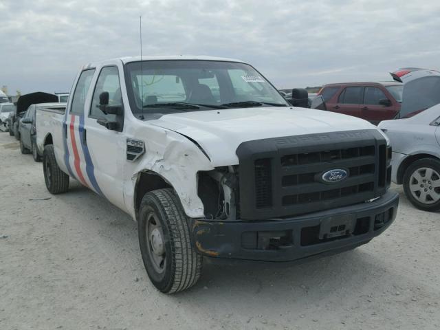 1FTSW20508EE27532 - 2008 FORD F250 SUPER WHITE photo 1