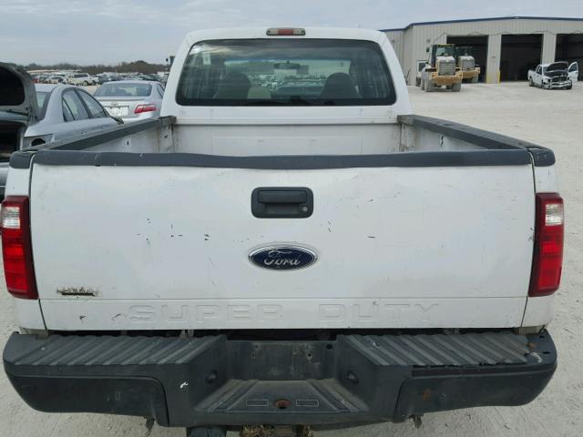 1FTSW20508EE27532 - 2008 FORD F250 SUPER WHITE photo 6