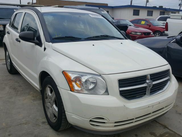 1B3HB48B78D769076 - 2008 DODGE CALIBER SX WHITE photo 1