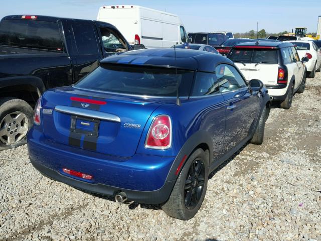 WMWSX1C58FT508108 - 2015 MINI COOPER COU BLUE photo 4