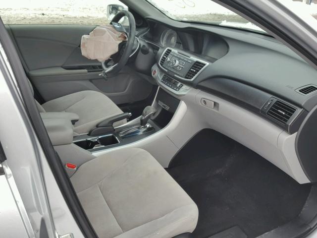 1HGCR2F7XDA003475 - 2013 HONDA ACCORD EX SILVER photo 5