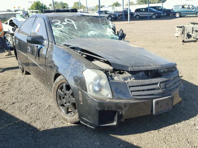 1G6DM57TX60183986 - 2006 CADILLAC CTS BLACK photo 1