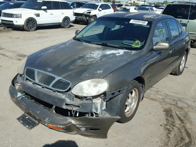 KLAVA6926XB162800 - 1999 DAEWOO LEGANZA CD BROWN photo 2