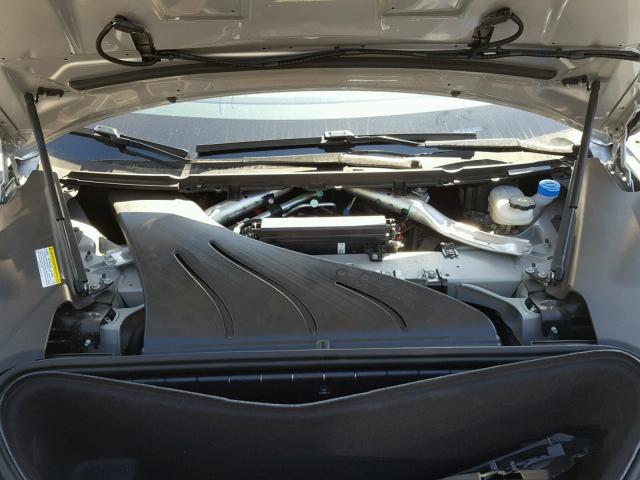 5YJSA1E20HF178882 - 2017 TESLA MODEL S SILVER photo 7