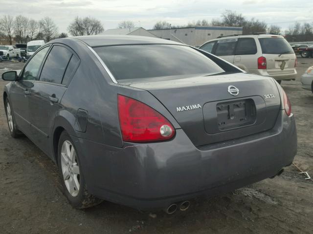 1N4BA41E06C851610 - 2006 NISSAN MAXIMA SE GRAY photo 3