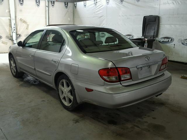 JNKDA31A52T026908 - 2002 INFINITI I35 SILVER photo 3