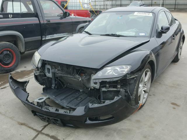 JM1FE173X70213565 - 2007 MAZDA RX8 BLACK photo 2