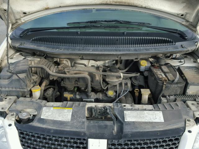 1D4GP24363B251093 - 2003 DODGE GRAND CARA WHITE photo 7