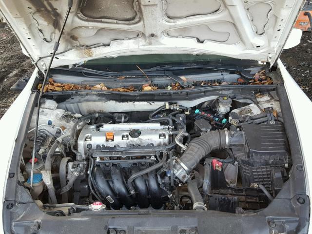 1HGCP26419A168043 - 2009 HONDA ACCORD LXP WHITE photo 7