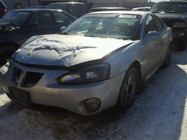 2G2WS542741236091 - 2004 PONTIAC GRAND PRIX SILVER photo 2