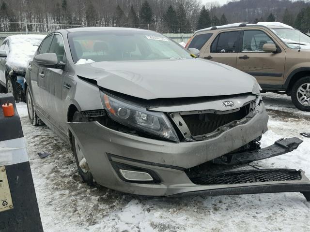 5XXGM4A74EG264687 - 2014 KIA OPTIMA LX GRAY photo 1