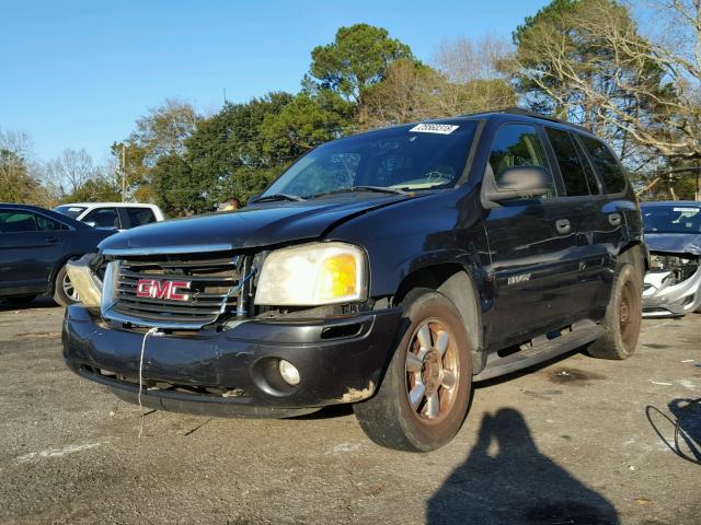 1GKDS13S832224337 - 2003 GMC ENVOY CHARCOAL photo 2