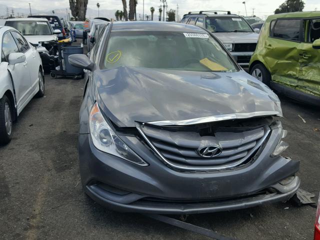 5NPEB4AC5DH716501 - 2013 HYUNDAI SONATA GLS CHARCOAL photo 9