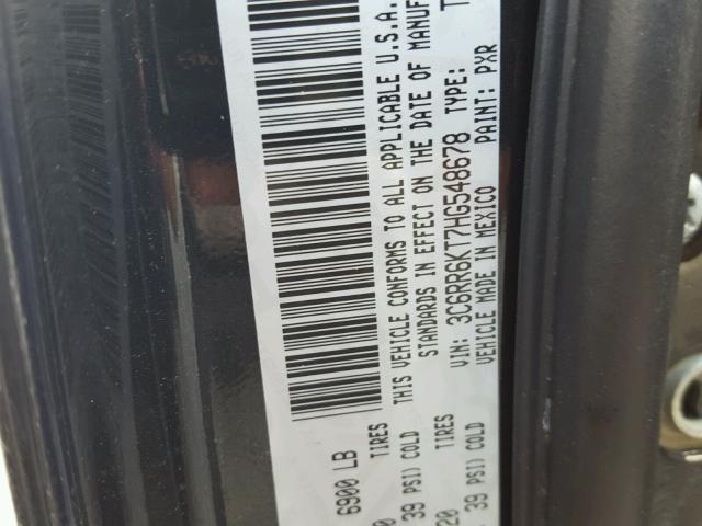 3C6RR6KT7HG548678 - 2017 RAM 1500 ST BLACK photo 10