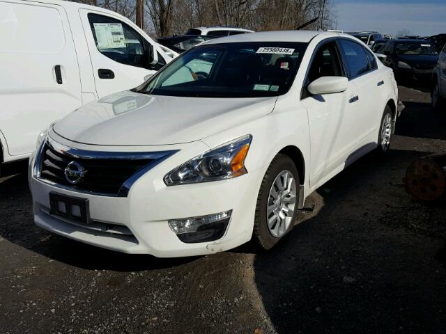 1N4AL3AP0FN408136 - 2015 NISSAN ALTIMA 2.5 WHITE photo 2