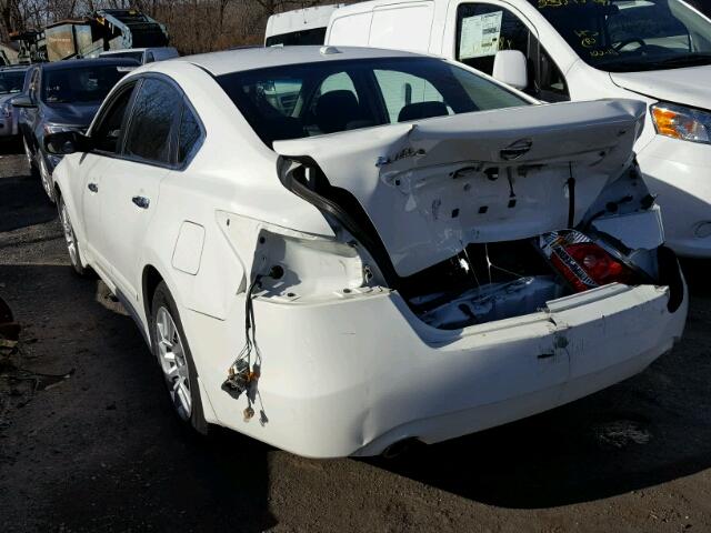 1N4AL3AP0FN408136 - 2015 NISSAN ALTIMA 2.5 WHITE photo 3