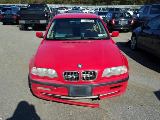 WBAAV53421JR78459 - 2001 BMW 330 I RED photo 9