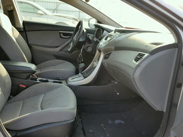 KMHDH4AE3CU282431 - 2012 HYUNDAI ELANTRA GL CHARCOAL photo 5