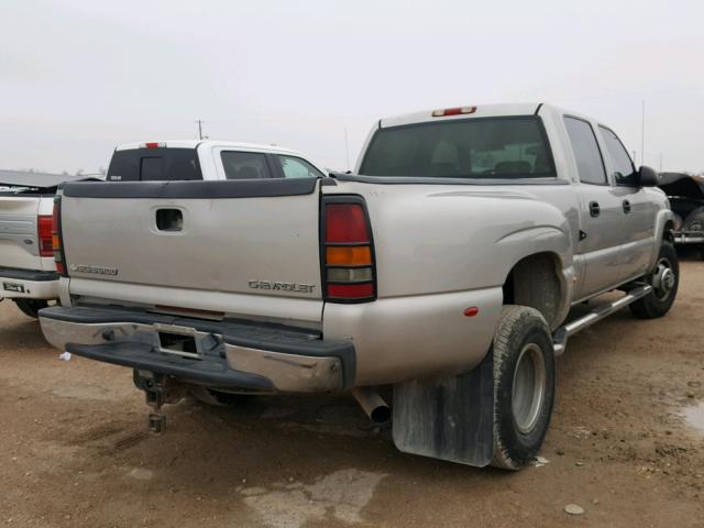 1GCJC33234F209875 - 2004 CHEVROLET SILVERADO GRAY photo 4