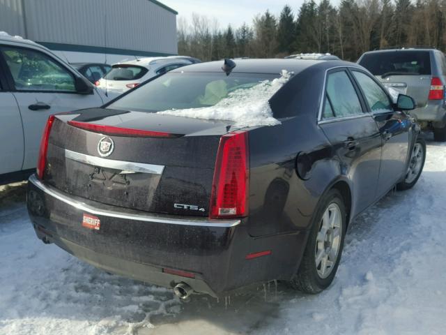 1G6DG577990150301 - 2009 CADILLAC CTS RED photo 4