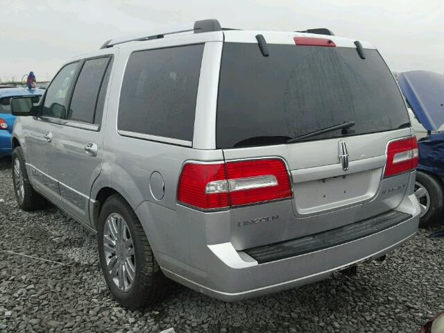 5LMJJ2J57AEJ07812 - 2010 LINCOLN NAVIGATOR 银色 照片 3