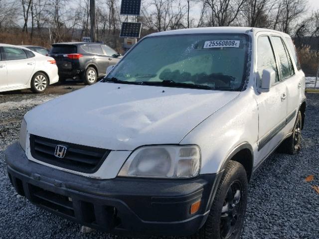 JHLRD18671S020992 - 2001 HONDA CR-V EX WHITE photo 2