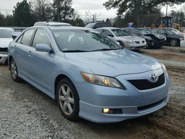 4T1BE46K98U773575 - 2008 TOYOTA CAMRY CE BLUE photo 1