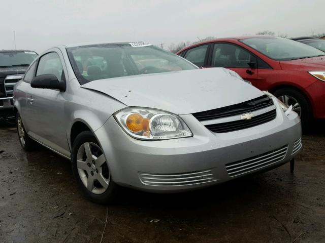 1G1AK15F077227913 - 2007 CHEVROLET COBALT LS SILVER photo 1