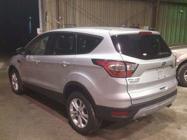 1FMCU9GDXHUF00679 - 2017 FORD ESCAPE SE SILVER photo 3