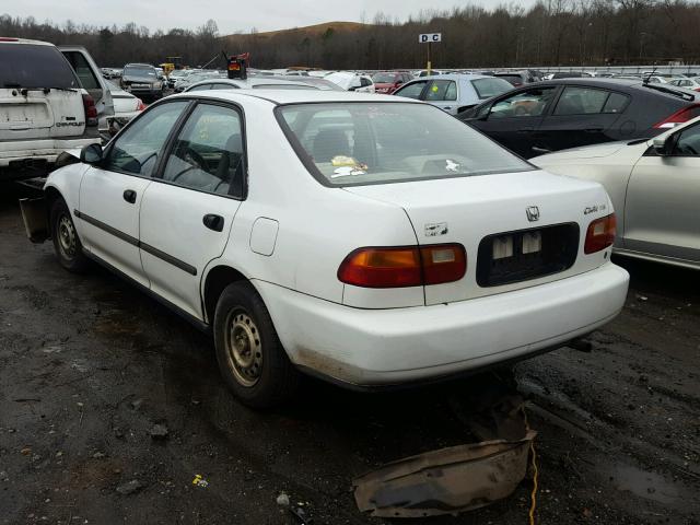 1HGEG8646RL031244 - 1994 HONDA CIVIC DX WHITE photo 3