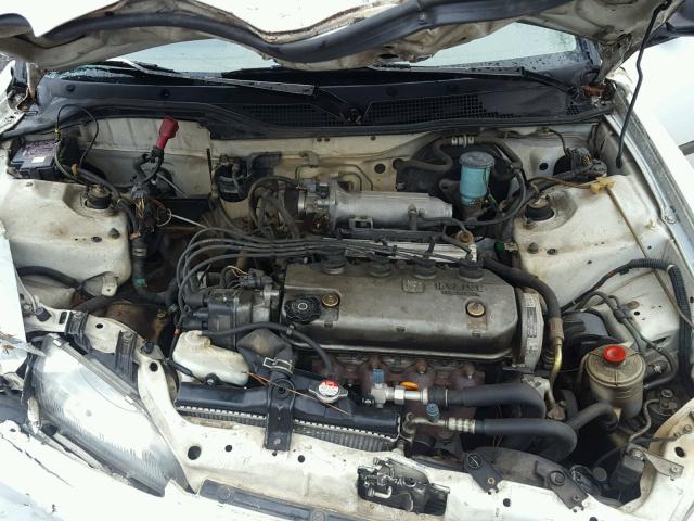 1HGEG8646RL031244 - 1994 HONDA CIVIC DX WHITE photo 7