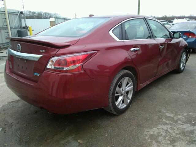 1N4AL3AP2DN589463 - 2013 NISSAN ALTIMA 2.5 RED photo 4