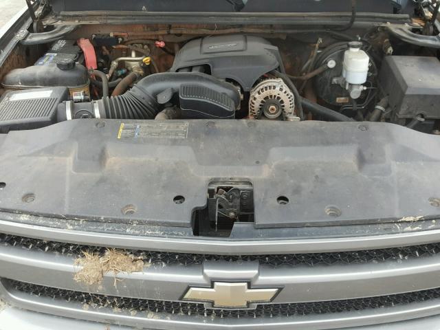 2GCEK13M371578158 - 2007 CHEVROLET SILVERADO GRAY photo 7