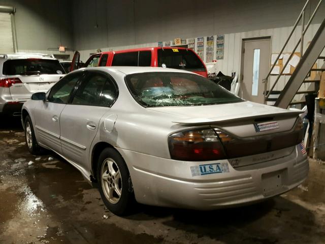 1G2HX54K724135760 - 2002 PONTIAC BONNEVILLE GRAY photo 3