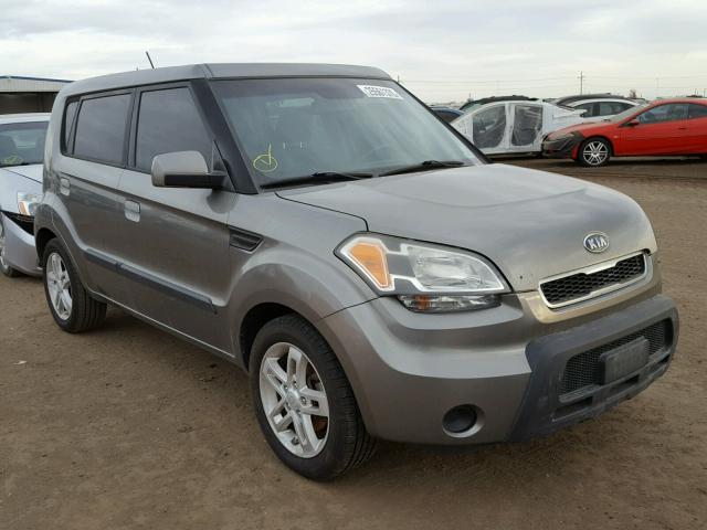 KNDJT2A24A7030201 - 2010 KIA SOUL GRAY photo 1